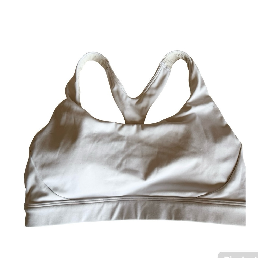 ATHLETA Ultimate Sports Bra A-C Medium Support White Sz M